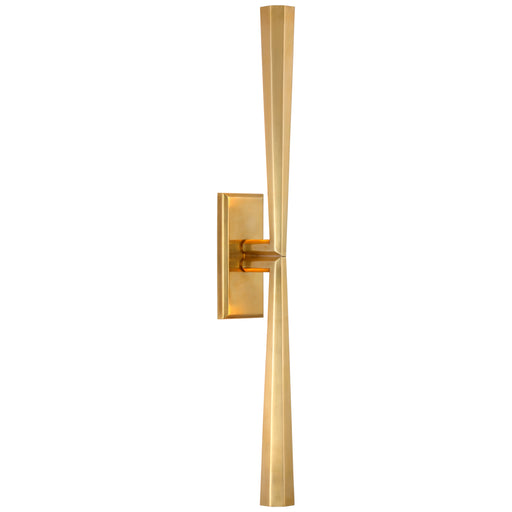 Visual Comfort - TOB 2716HAB - LED Wall Sconce - Galahad - Hand-Rubbed Antique Brass