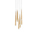 Modern Forms - PD-41709R-AB - LED Pendant - Cascade - Aged Brass