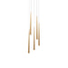 Modern Forms - PD-41805R-AB - LED Pendant - Cascade - Aged Brass