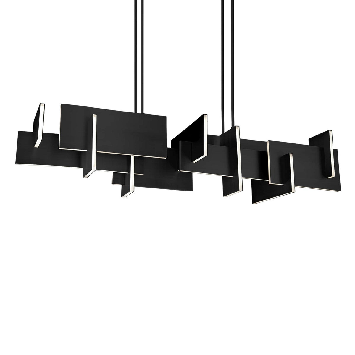 ◼︎6b Modern Forms - PD-79058-BK - LED Linear Pendant - Amari - Black