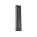 Modern Forms - WS-W66226-30-BK - LED Outdoor Wall Sconce - Midnight - Black