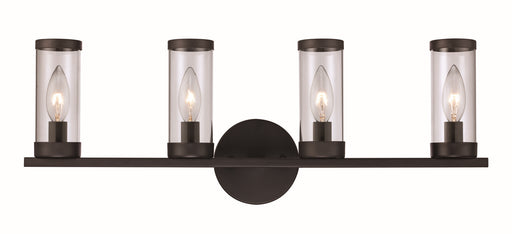 Trans Globe Imports - 71714 BK - Four Light Vanity Bar - Black