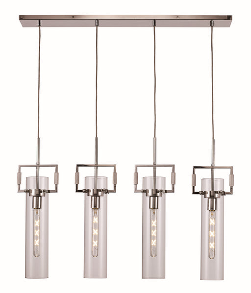 Trans Globe Imports - PND-2156 PC - Four Light Pendant - Polished Chrome