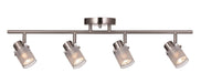 Trans Globe Imports - W-954 BN - Four Light Track Light - Brushed Nickel