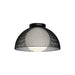 Alora - FM402513MBOP - One Light Flush Mount - Haven - Matte Black/Opal Matte Glass