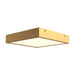 Alora - FM553014AG - LED Flush Mount - Sydney - Aged Gold