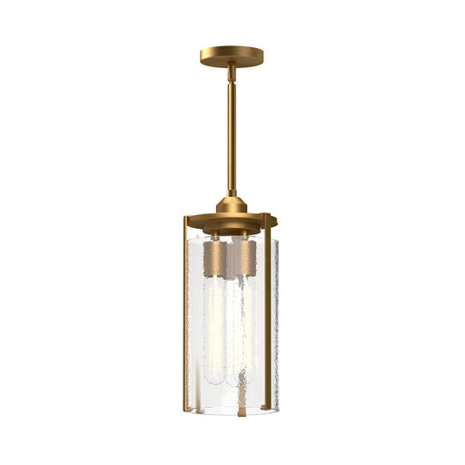 Alora - PD536005AGWC - One Light Pendant - Belmont - Aged Gold/Clear Water Glass