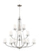 12 Light Chandelier - Lighting Design Store