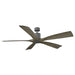 Modern Forms Fans - FR-W1811-5-GH/WG - 54``Ceiling Fan - Aviator 5 - Graphite