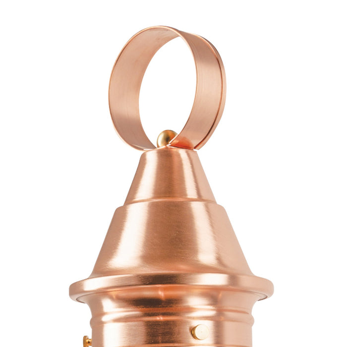 Norwell Lighting - 1711-CO-CL - One Light Post Mount - American Onion - Copper