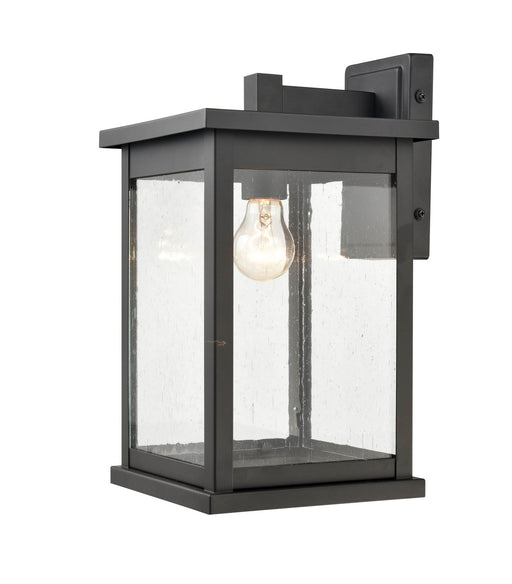 Millennium - 4121-PBK - One Light Outdoor Hanging Lantern - Bowton - Powder Coat Black