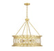 Savoy House - 7-1947-8-260 - Eight Light Pendant - Daintree - True Gold