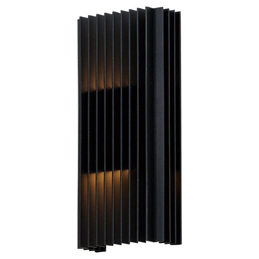 ET2 - E30116-BK - LED Outdoor Wall Sconce - Rampart - Black