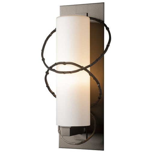 Hubbardton Forge - 302403-SKT-14-GG0037 - One Light Outdoor Wall Sconce - Coastal Oil Rubbed Bronze