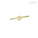 Dainolite Ltd - ARL-2518LEDW-AGB - LED Vanity - Arandel - Aged Brass