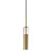 Dainolite Ltd - LUN-1LEDP-AGB - LED Pendant - Luna - Aged Brass