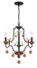 Minka-Lavery - 2663-723 - Three Light Chandelier - Colonial Charm