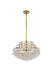 Elegant Lighting - 1106D20BR - Five Light Pendant - Savannah - Brass