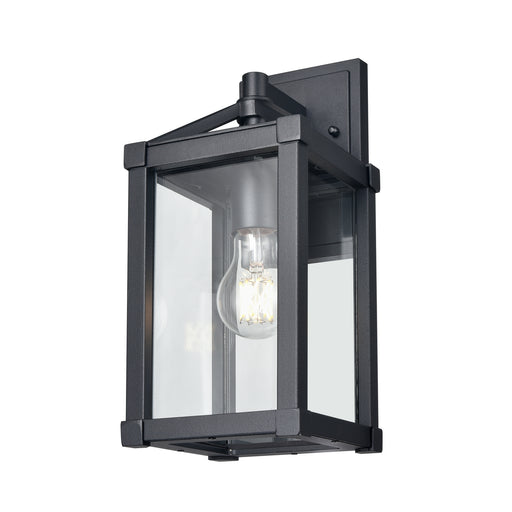 DVI Lighting - DVP41271BK-CL - One Light Wall Sconce - Nipigon Outdoor - Black with Clear Glass