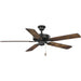 Progress Lighting - P250080-020 - 52``Ceiling Fan - AirPro Builder Fan - Antique Bronze