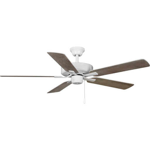 Progress Lighting - P250080-030 - 52``Ceiling Fan - AirPro Builder Fan - White