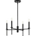 Progress Lighting - P400293-31M - Four Light Chandelier - Elara - Matte Black