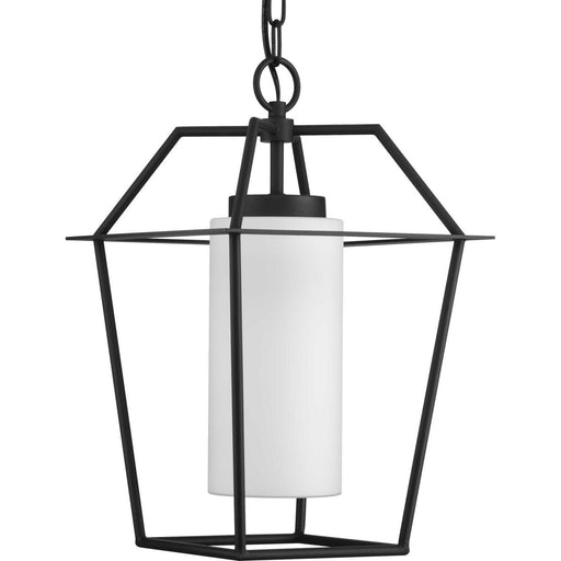 Progress Lighting - P550120-031 - One Light Outdoor Hanging Lantern - Chilton - Textured Black
