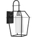 Progress Lighting - P560315-031 - One Light Outdoor Wall Lantern - Chilton - Textured Black