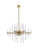 Elegant Lighting - 2502D31SG - Eight Light Pendant - Sienna - Gold