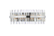 Elegant Lighting - 6200W30C - Eight Light Bath Sconce - Serephina - Chrome