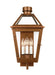 Generation Lighting - CO1383NCP - Three Light Wall Lantern - Hyannis - Natural Copper