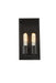 Elegant Lighting - LD7055W6BK - Two Light Wall Sconce - Voir - Black