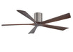 Matthews Fan Company - IR5H-BP-WA-60 - 60``Ceiling Fan - Irene - Brushed Pewter
