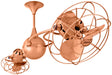 Matthews Fan Company - IV-BRCP-MTL - 53``Ceiling Fan - Italo Ventania - Brushed Copper