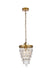 Elegant Lighting - LD714D9BR - One Light Pendant - Reese - Brass