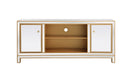 Elegant Lighting - MF701G - TV Stand - Reflexion - Gold