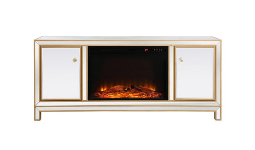Reflexion TV Stand with Fireplace