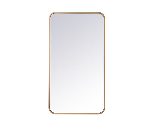 Elegant Lighting - MR802036BR - Mirror - Evermore - Brass