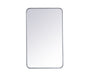Elegant Lighting - MR802236S - Mirror - Evermore - Silver