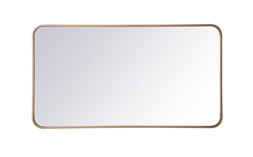 Elegant Lighting - MR802240BR - Mirror - Evermore - Brass