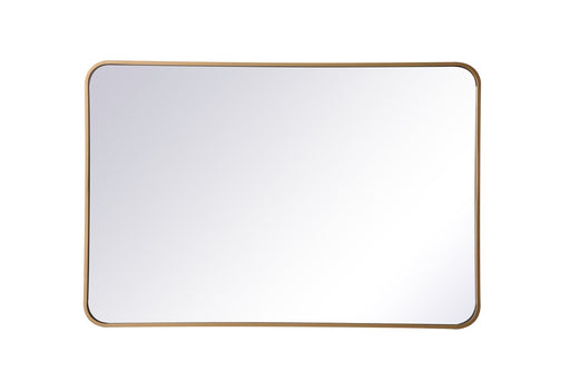 Elegant Lighting - MR802740BR - Mirror - Evermore - Brass