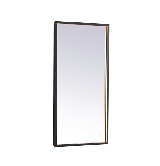Elegant Lighting - MRE6048BK - LED Mirror - Pier - Black
