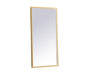 Elegant Lighting - MRE6048BR - LED Mirror - Pier - Brass