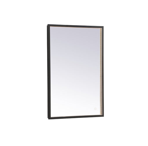Elegant Lighting - MRE61830BK - LED Mirror - Pier - Black