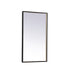 Elegant Lighting - MRE61836BK - LED Mirror - Pier - Black