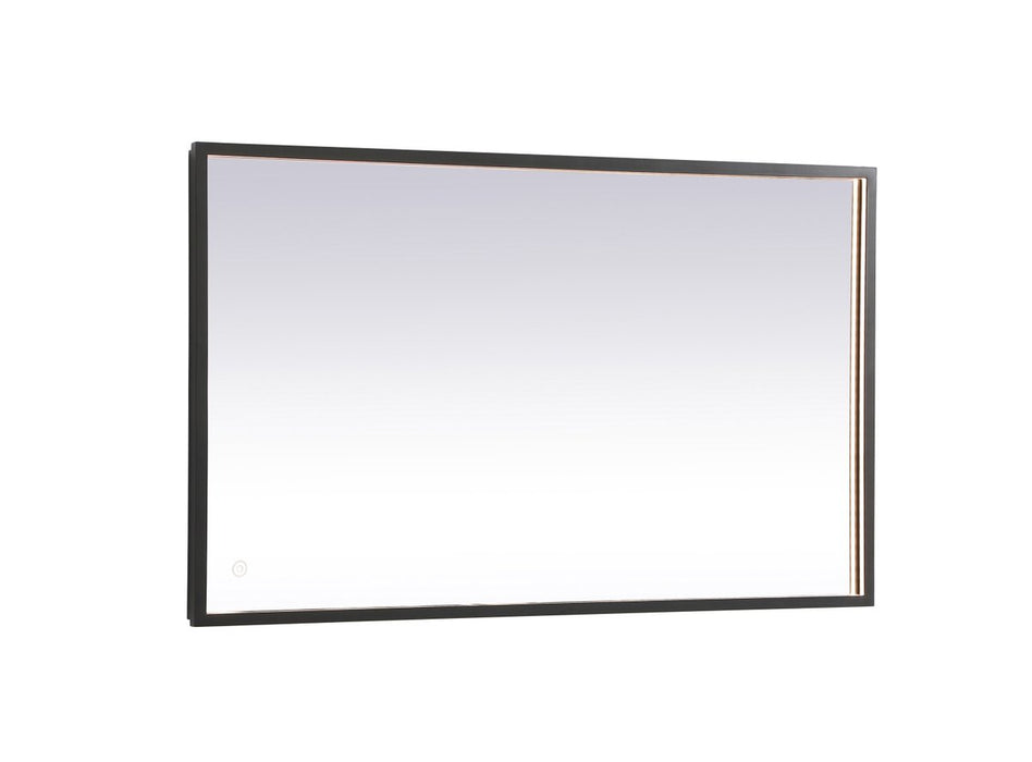 Elegant Lighting - MRE62430BK - LED Mirror - Pier - Black