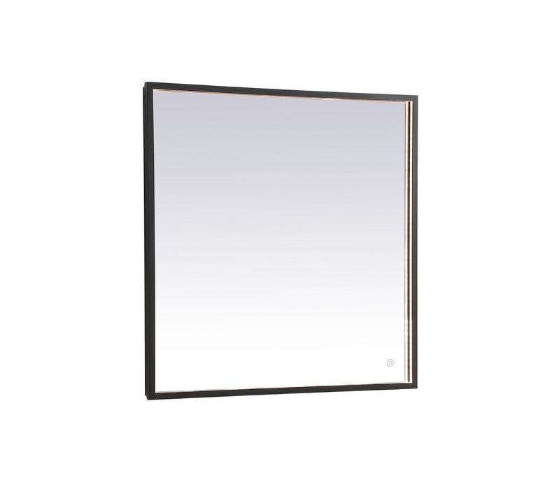 Elegant Lighting - MRE62736BK - LED Mirror - Pier - Black