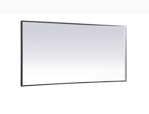 Elegant Lighting - MRE63672BK - LED Mirror - Pier - Black