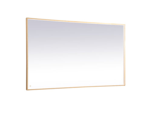 Elegant Lighting - MRE64272BR - LED Mirror - Pier - Brass