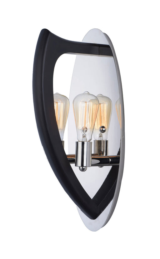 Studio M - SM23800WEPN - Two Light Wall Sconce - Crescendo - Wenge / Polished Nickel